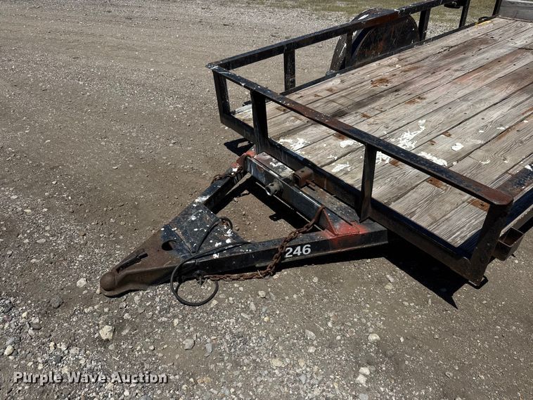 image for item MX9272 Tilt deck utility trailer