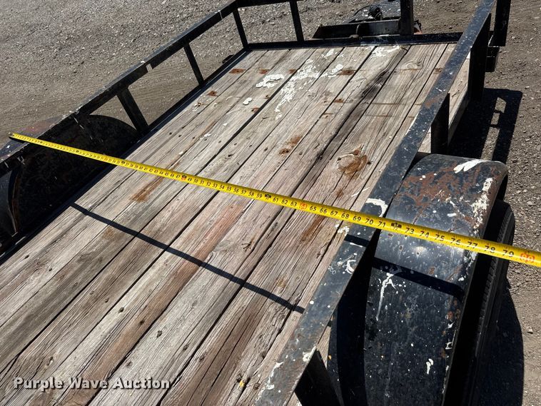 image for item MX9272 Tilt deck utility trailer