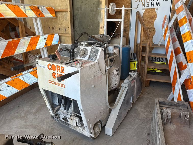 Diamond Products Core Cut CC3500 concrete saw