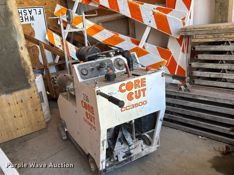 image for item MX9277 Diamond Products Core Cut CC3500 concrete saw