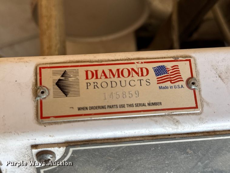 image for item MX9277 Diamond Products Core Cut CC3500 concrete saw