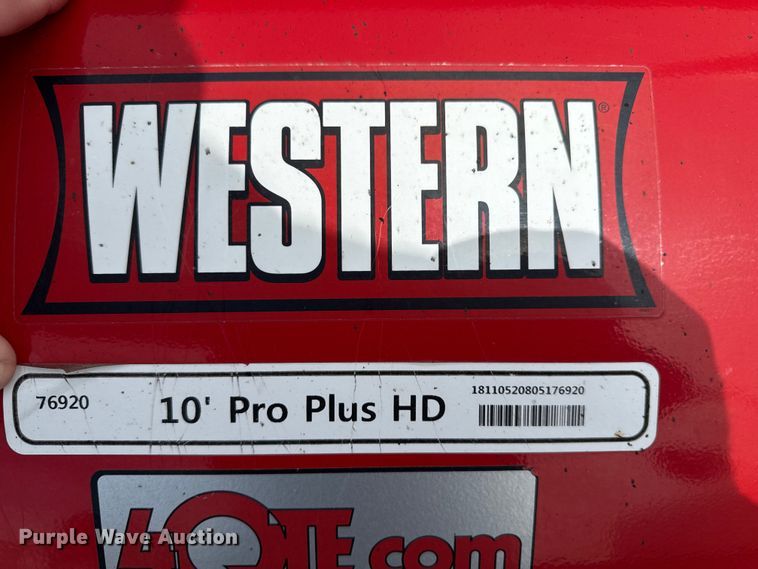 image for item ND9474 Western Pro Plus HD snow plow