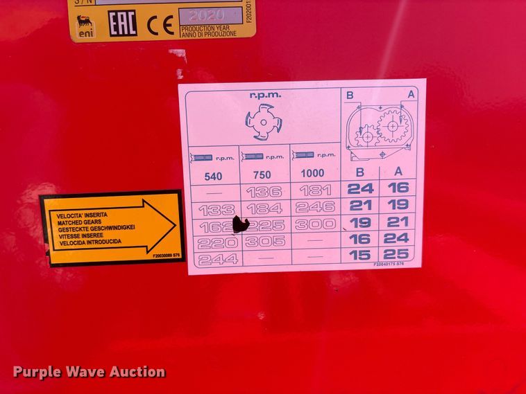 image for item DO5211 2020 Maschio Gasparado SC300 tiller