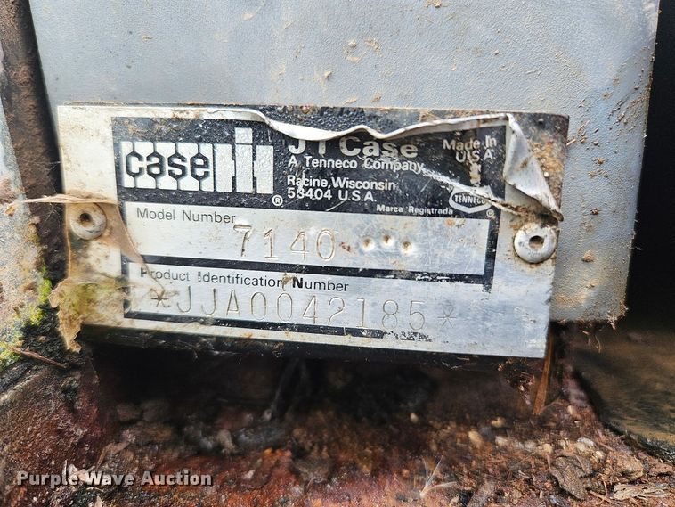 image for item DV4296 1992 Case IH 7140 MFWD tractor