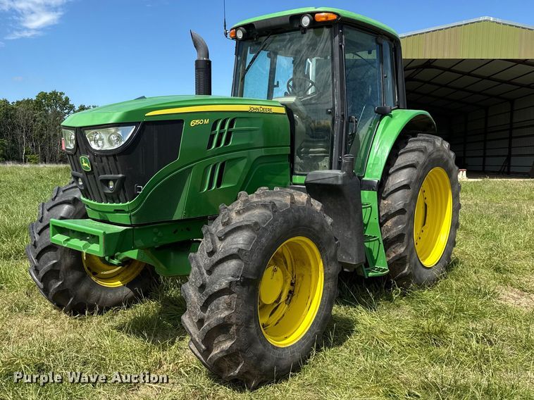 image for item DZ4460 2015 John Deere 6150M MFWD tractor