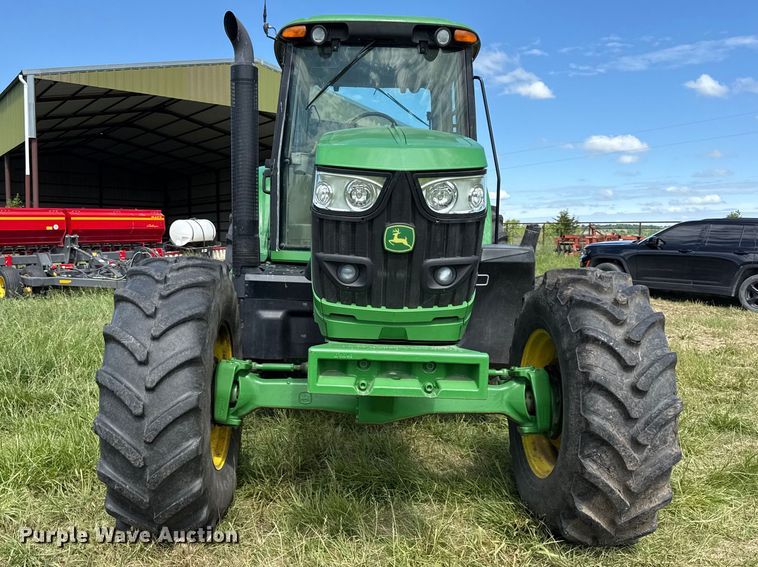 image for item DZ4460 2015 John Deere 6150M MFWD tractor