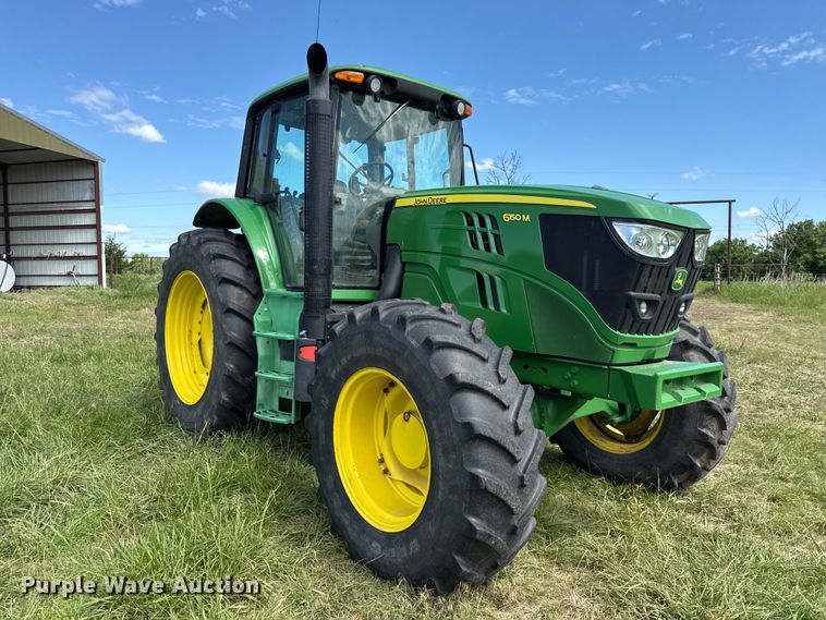 image for item DZ4460 2015 John Deere 6150M MFWD tractor