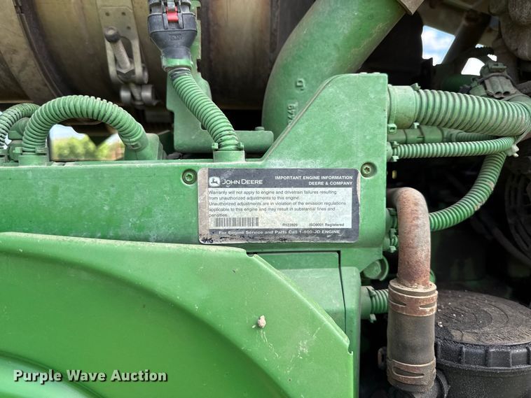 image for item DZ4460 2015 John Deere 6150M MFWD tractor