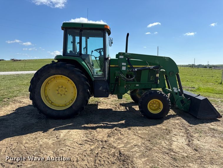 image for item DZ4476 2001 John Deere 7410 tractor