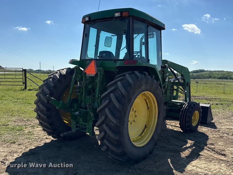 image for item DZ4476 2001 John Deere 7410 tractor
