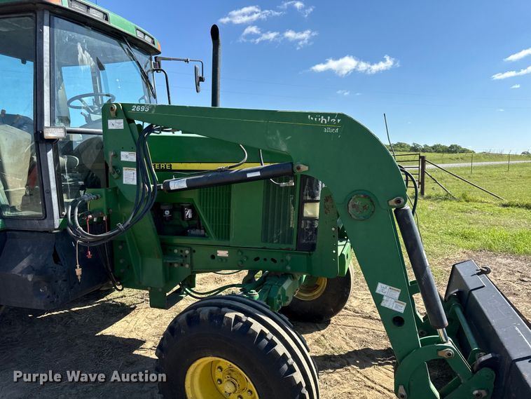 image for item DZ4476 2001 John Deere 7410 tractor