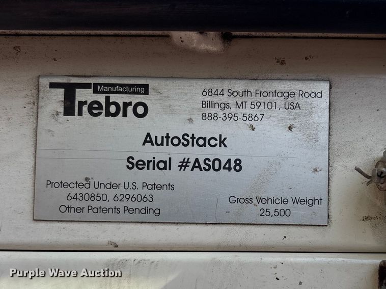 image for item EA4751 Trebro Autostack sod harvester