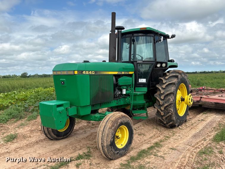 image for item EA7289 John Deere 4840 tractor