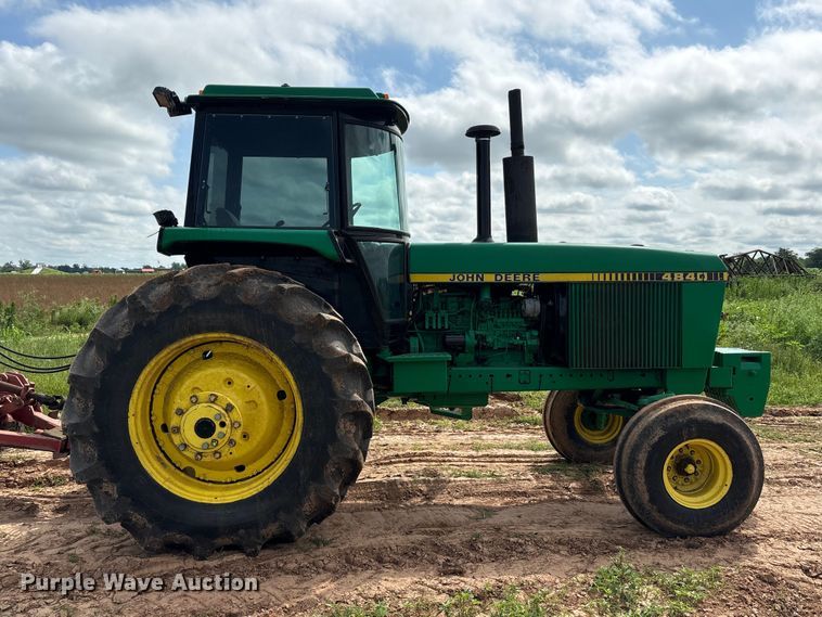 image for item EA7289 John Deere 4840 tractor
