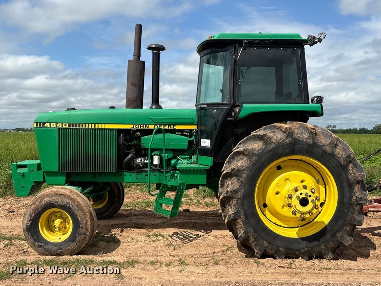 image for item EA7289 John Deere 4840 tractor