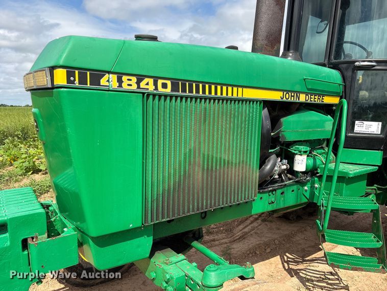 image for item EA7289 John Deere 4840 tractor