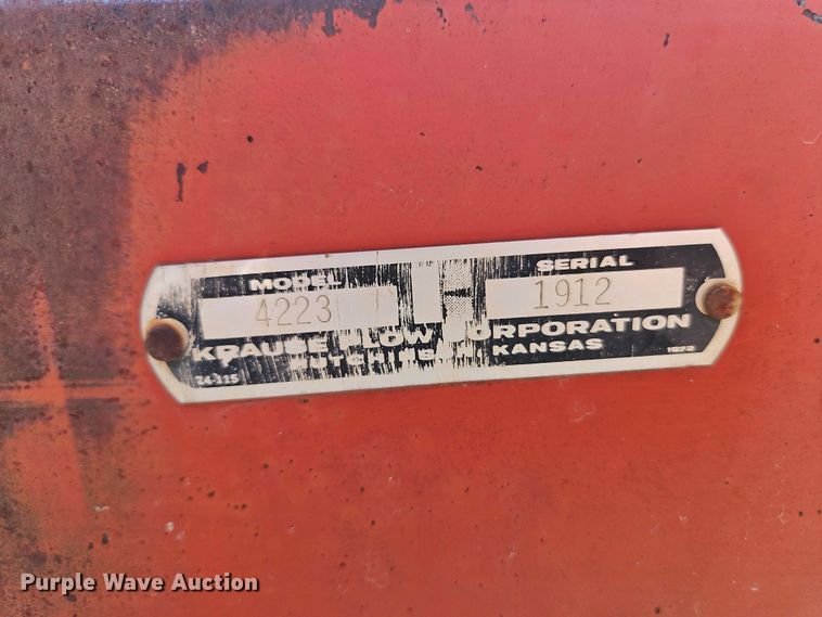 image for item EO7337 Krause 4223 field cultivator