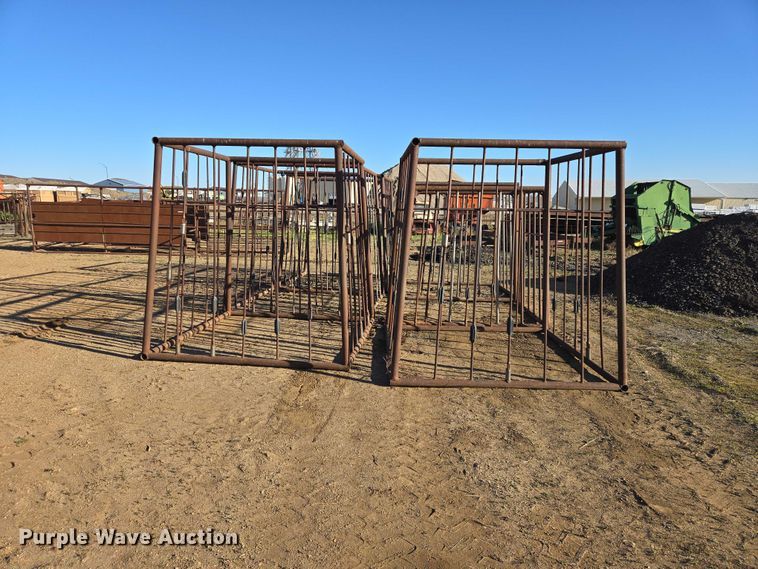 image for item ER1536 (6) hay bale feeders