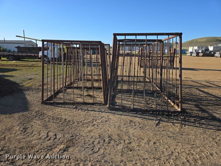 image for item ER1536 (6) hay bale feeders