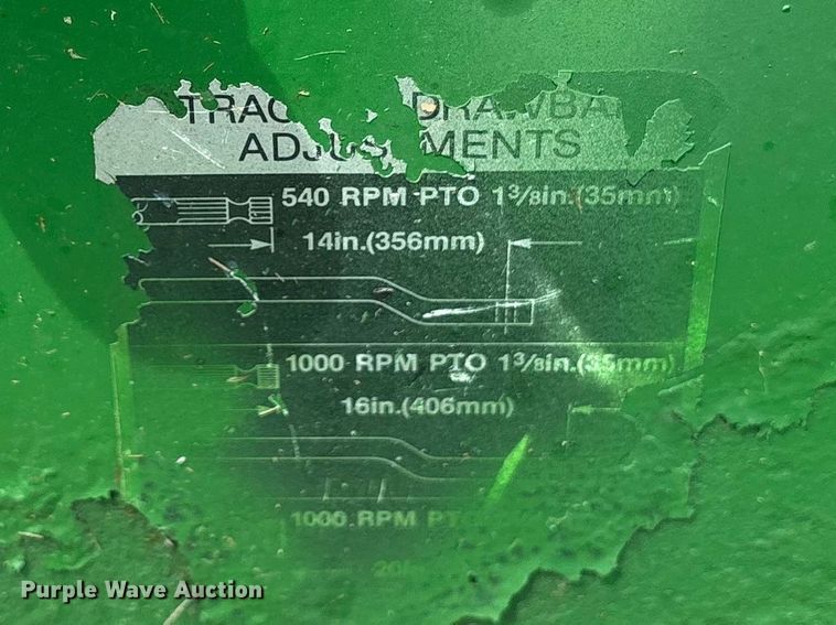 image for item ET2059 John Deere CX15 rotary mower