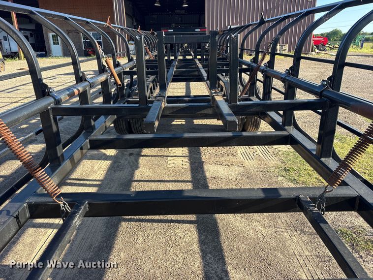 image for item ET2078 Industrias America 20X4 hay bale trailer