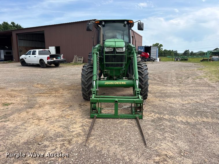 image for item ET2093 2014 John Deere 6115D MFWD tractor