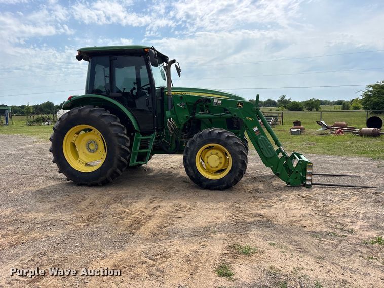 image for item ET2093 2014 John Deere 6115D MFWD tractor