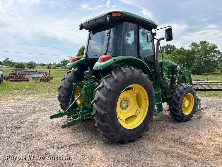 image for item ET2093 2014 John Deere 6115D MFWD tractor