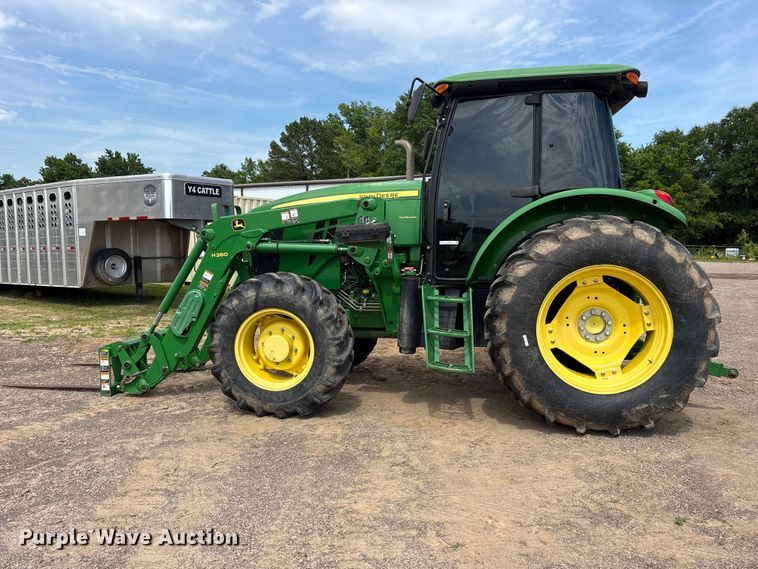 image for item ET2093 2014 John Deere 6115D MFWD tractor