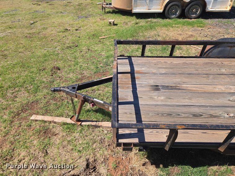 image for item EW0126 Shop built utility trailer