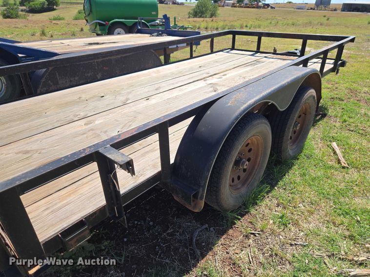 image for item EW0126 Shop built utility trailer