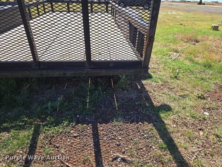 image for item EW0126 Shop built utility trailer