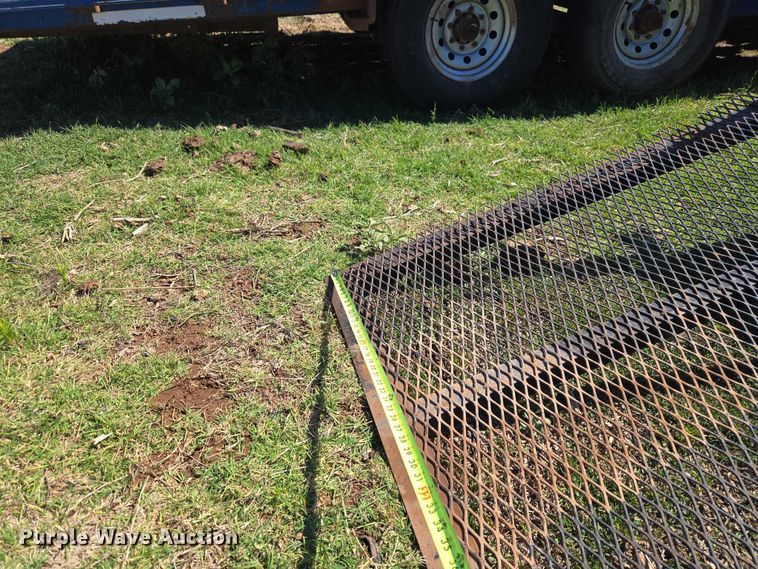 image for item EW0126 Shop built utility trailer