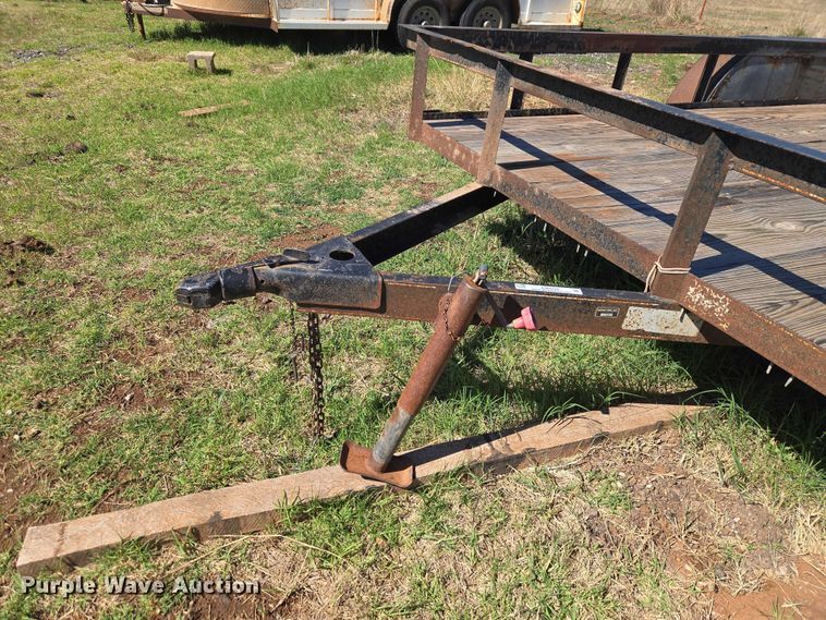 image for item EW0126 Shop built utility trailer