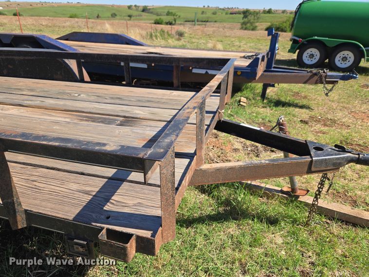 image for item EW0126 Shop built utility trailer