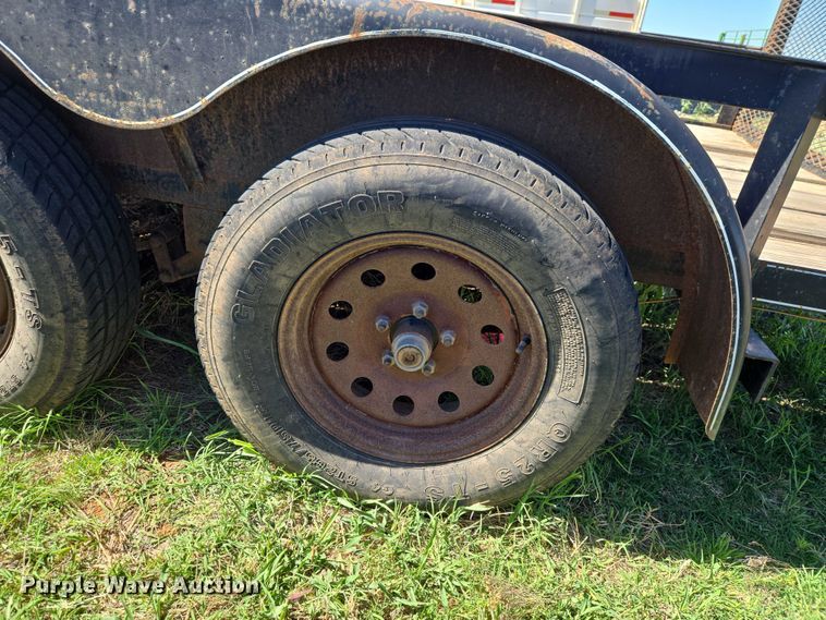 image for item EW0126 Shop built utility trailer