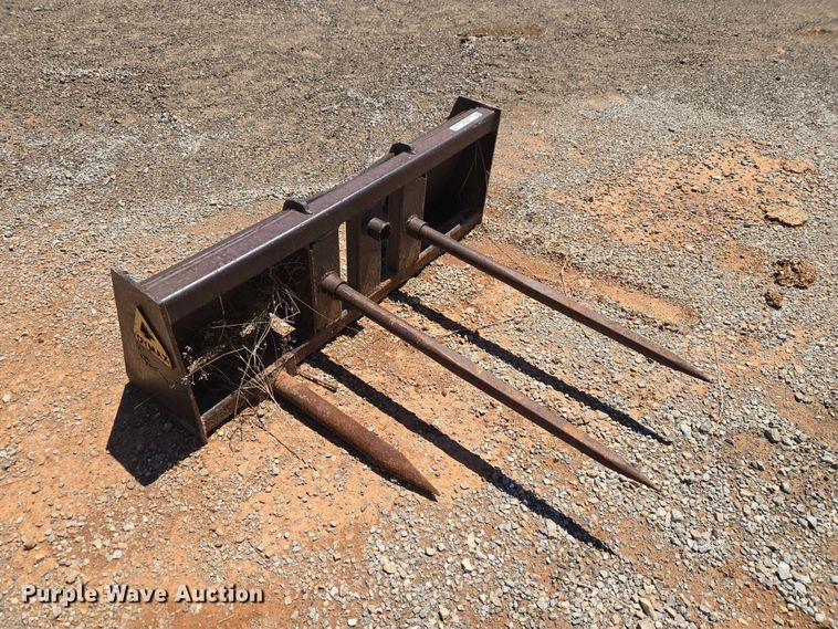 image for item EW0127 Dymax 210D5 skid steer bale spear