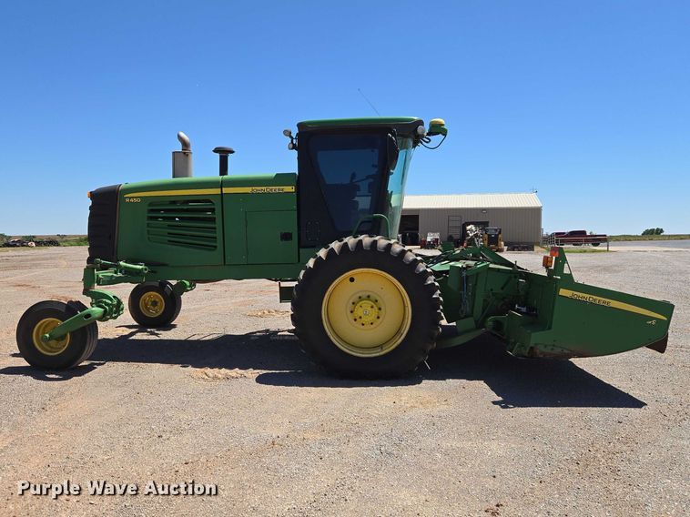 image for item EW0137 2012 John Deere R450 swather / windrower
