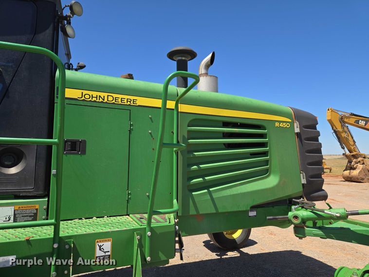 image for item EW0137 2012 John Deere R450 swather / windrower
