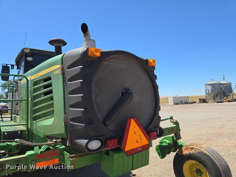image for item EW0137 2012 John Deere R450 swather / windrower
