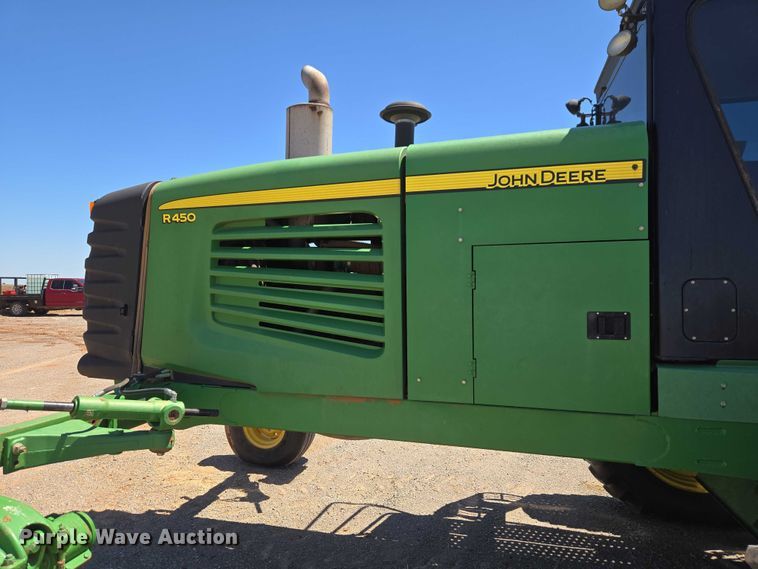 image for item EW0137 2012 John Deere R450 swather / windrower