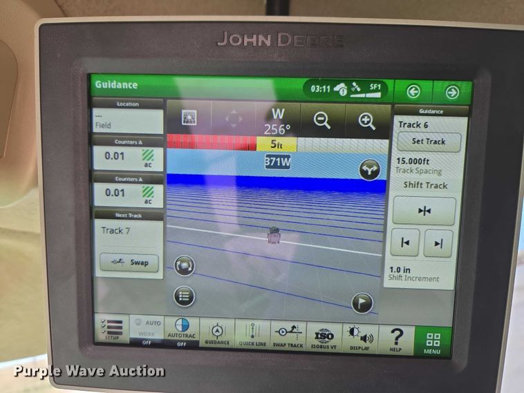 image for item EW0137 2012 John Deere R450 swather / windrower