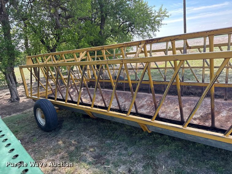 image for item EW4508 Elk Creek Welding & Steel PF24 portable livestock feeder