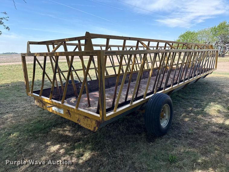 image for item EW4508 Elk Creek Welding & Steel PF24 portable livestock feeder