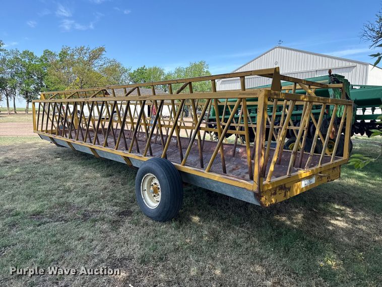 image for item EW4508 Elk Creek Welding & Steel PF24 portable livestock feeder