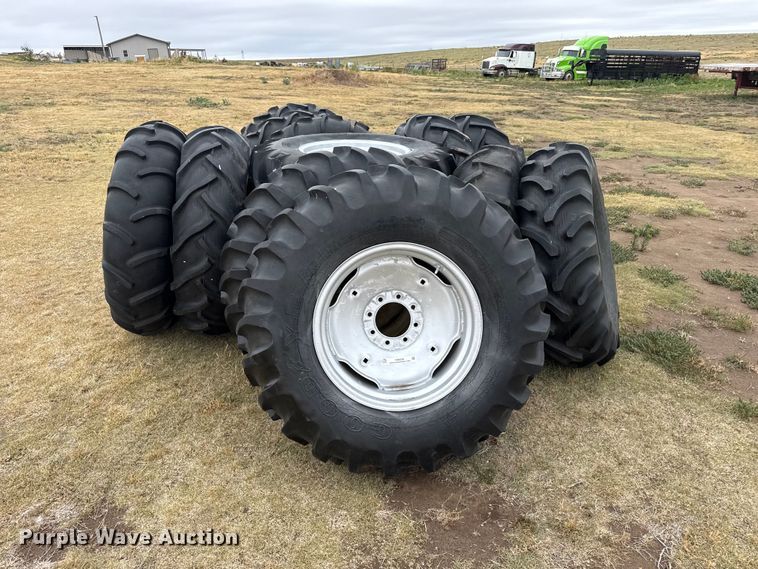 (14) irrigation pivot tires