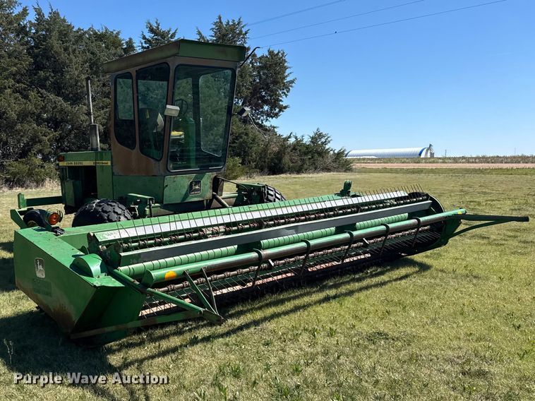 image for item FB7385 John Deere 2280 swather / windrower