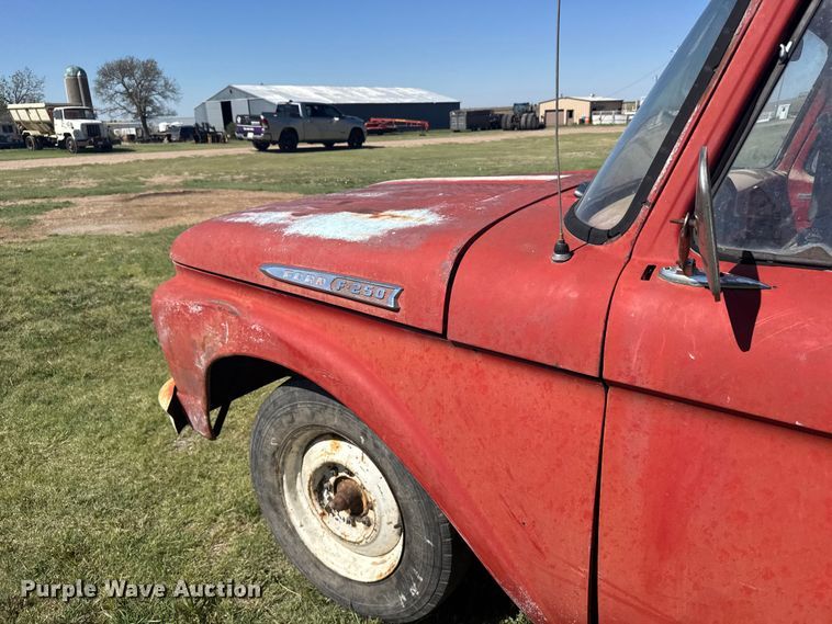 image for item FB7387 1962 Ford F250 pickup truck