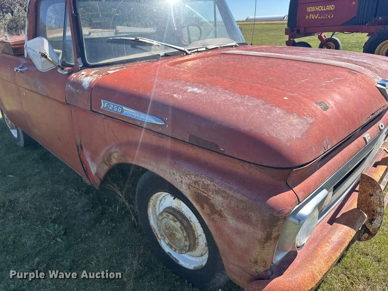 image for item FB7387 1962 Ford F250 pickup truck