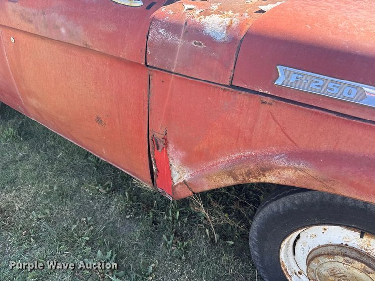 image for item FB7387 1962 Ford F250 pickup truck